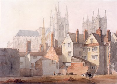 Altes Westminster, 1811 von David Cox